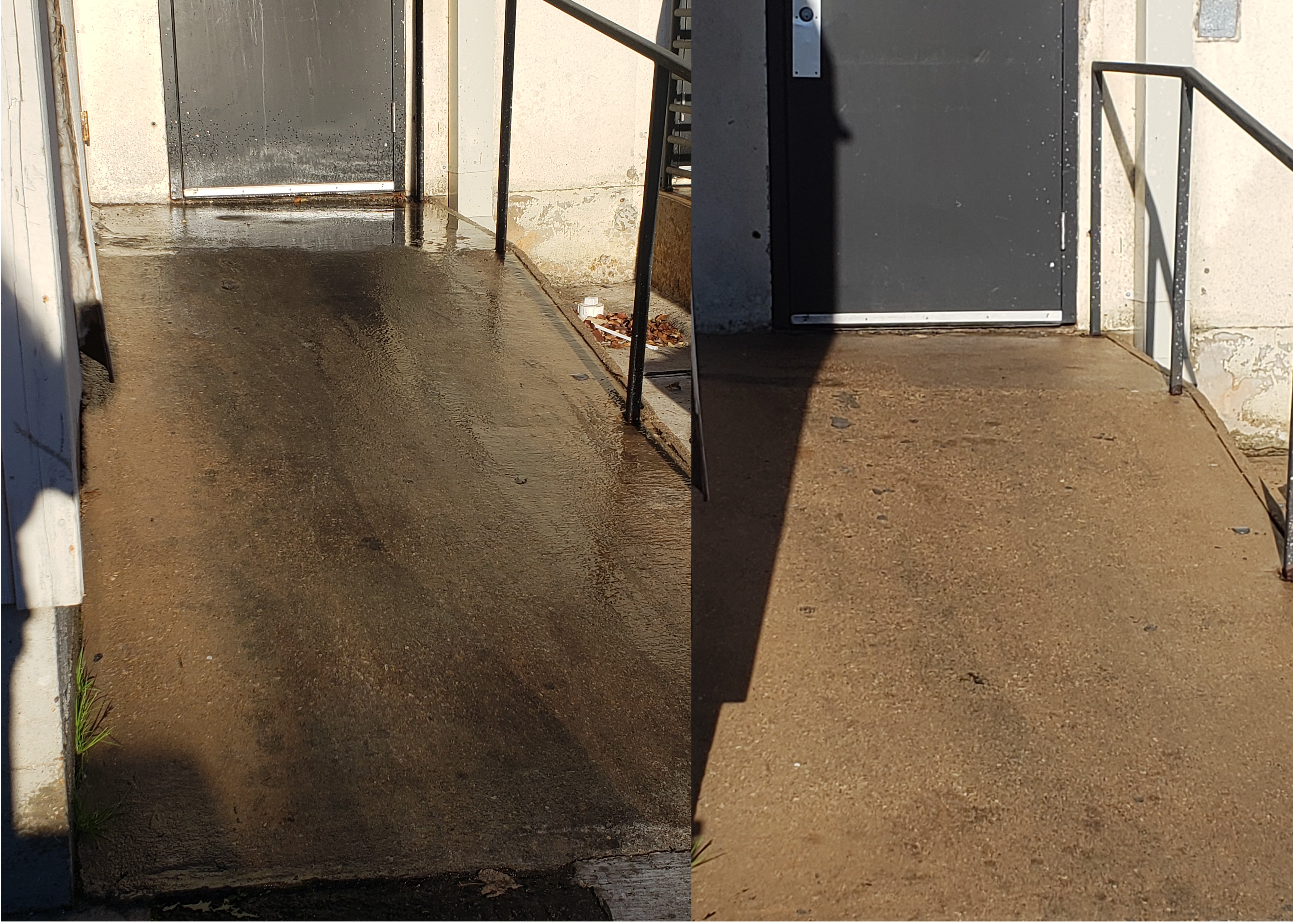 Loading Ramp Before and After